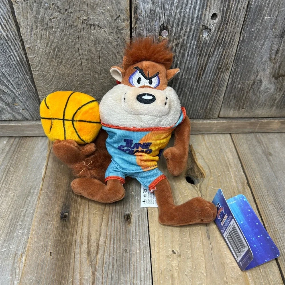 Space‎ Jam A New Legacy Taz Tasmanian Devil Tune Squad Plush Keychain 2021 NWT